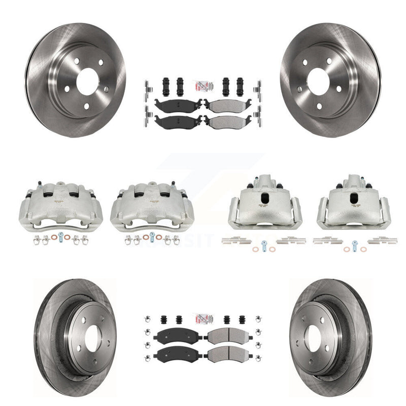 Transit Auto KC8-102920N Disc Brake Kit for 2006-2008 Dodge Ram 1500 - Front and Rear product image
