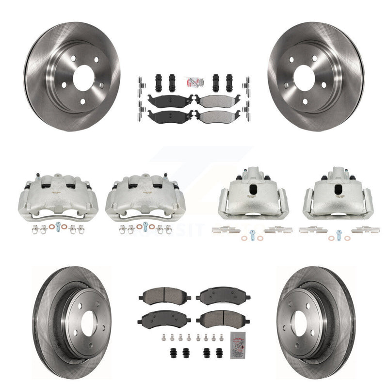 Transit Auto KC8-102921N Disc Brake Kit for 2006-2008 Dodge Ram 1500 - Front and Rear product image