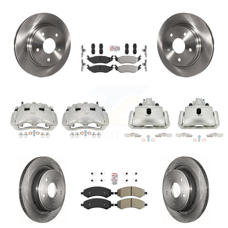 Transit Auto KC8-102922N Disc Brake Kit for 2006-2008 Dodge Ram 1500 - Front and Rear product image