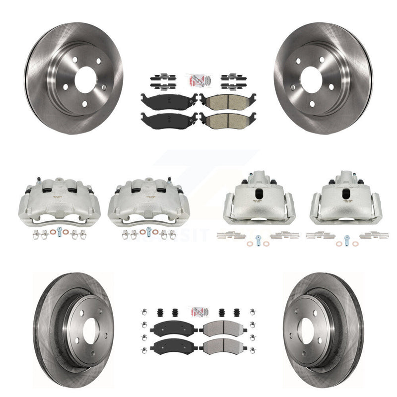 Transit Auto KC8-102923N Disc Brake Kit for 2006-2008 Dodge Ram 1500 - Front and Rear product image