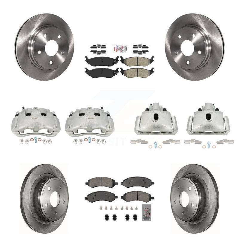 Transit Auto KC8-102924N Disc Brake Kit for 2006-2008 Dodge Ram 1500 - Front and Rear product image