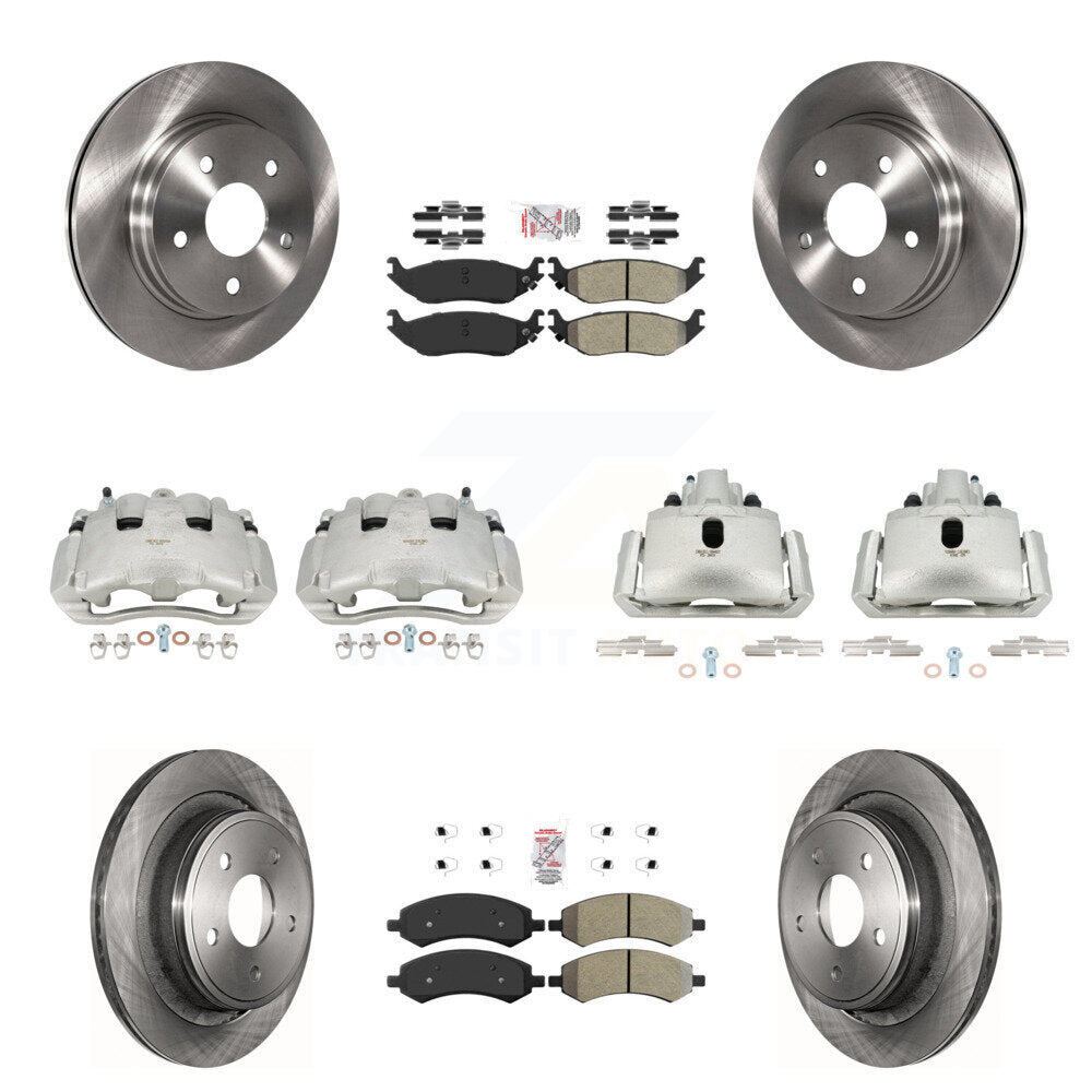 Transit Auto KC8-102925N Disc Brake Kit for 2006-2008 Dodge Ram 1500 - Front and Rear product image
