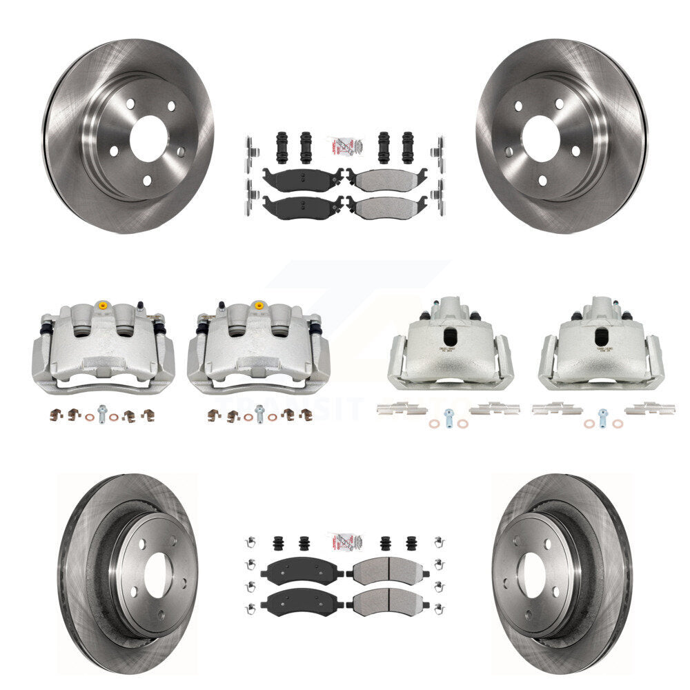Transit Auto KC8-102934N Disc Brake Kit for 2007-2009 Chrysler Aspen, Dodge Durango - Front and Rear product image