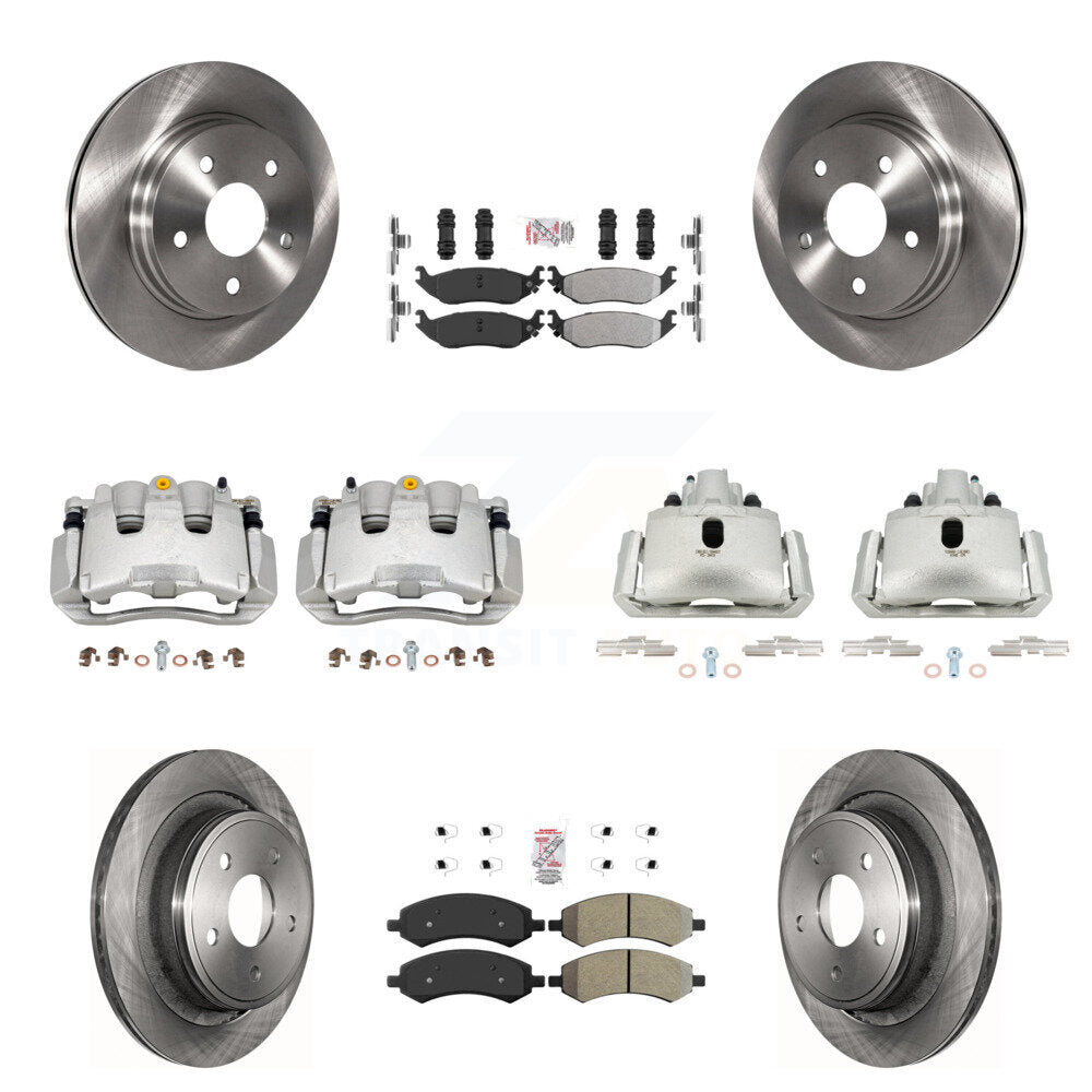 Transit Auto KC8-102936N Disc Brake Kit for 2007-2009 Chrysler Aspen, Dodge Durango - Front and Rear product image