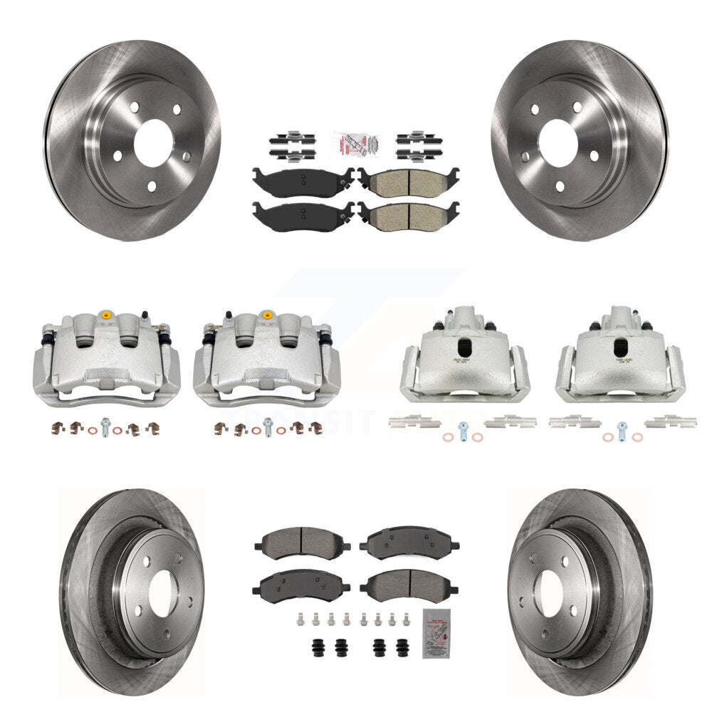 Transit Auto KC8-102938N Disc Brake Kit for 2007-2009 Chrysler Aspen, Dodge Durango - Front and Rear product image