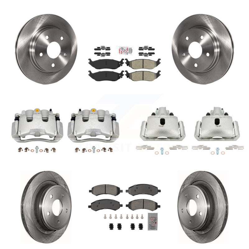 Transit Auto KC8-102938N Disc Brake Kit for 2007-2009 Chrysler Aspen, Dodge Durango - Front and Rear product image