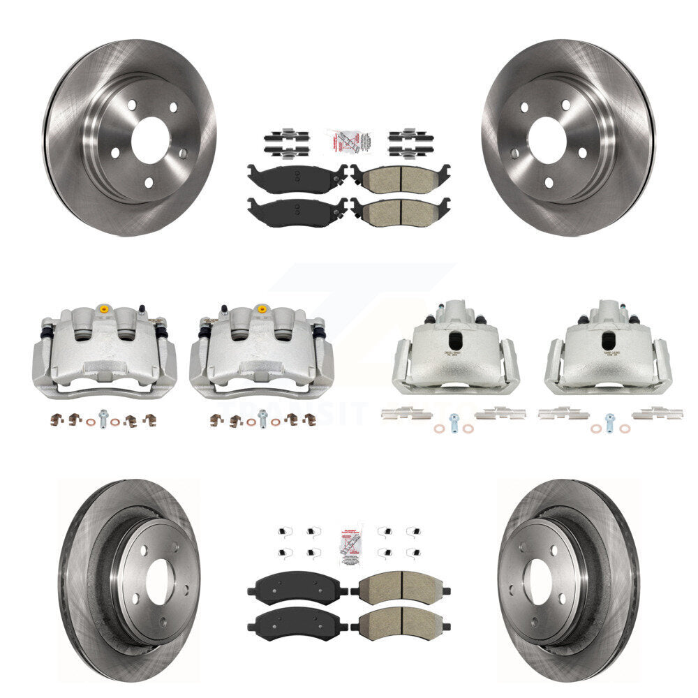 Transit Auto KC8-102939N Disc Brake Kit for 2007-2009 Chrysler Aspen, Dodge Durango - Front and Rear product image