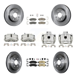 Transit Auto KC8-102943N Disc Brake Kit for 2007-2017 GMC Acadia Limited, Chevrolet Traverse, Buick Enclave & more - Front and Rear product image