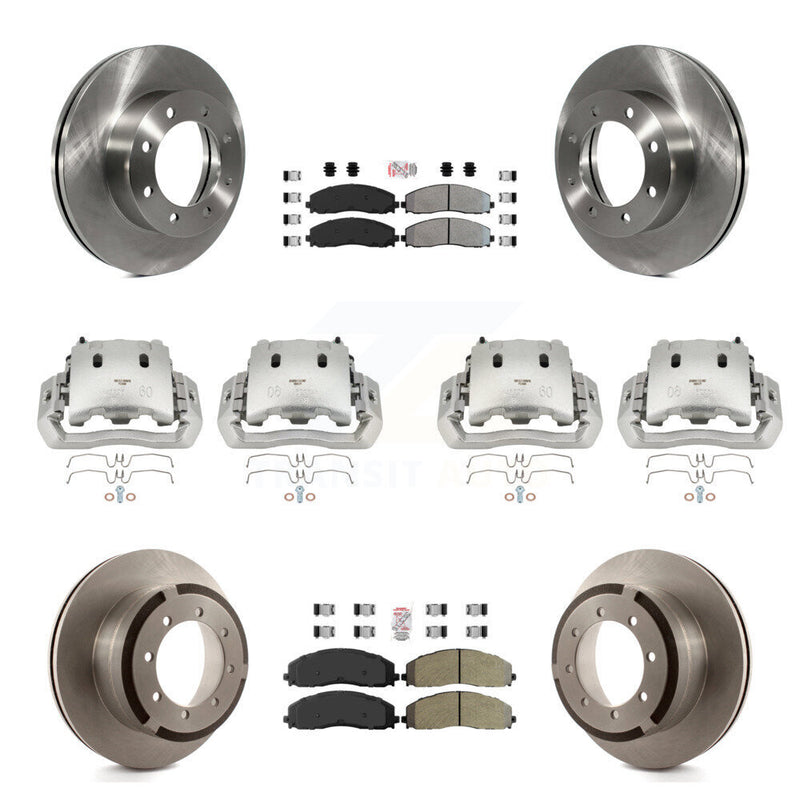 Transit Auto KC8-102944N Disc Brake Kit for 2013-2016 Ford F-450 Super Duty - Front and Rear product image