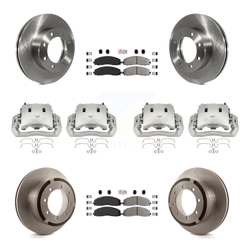 Transit Auto KC8-102945N Disc Brake Kit for 2013-2016 Ford F-450 Super Duty - Front and Rear product image