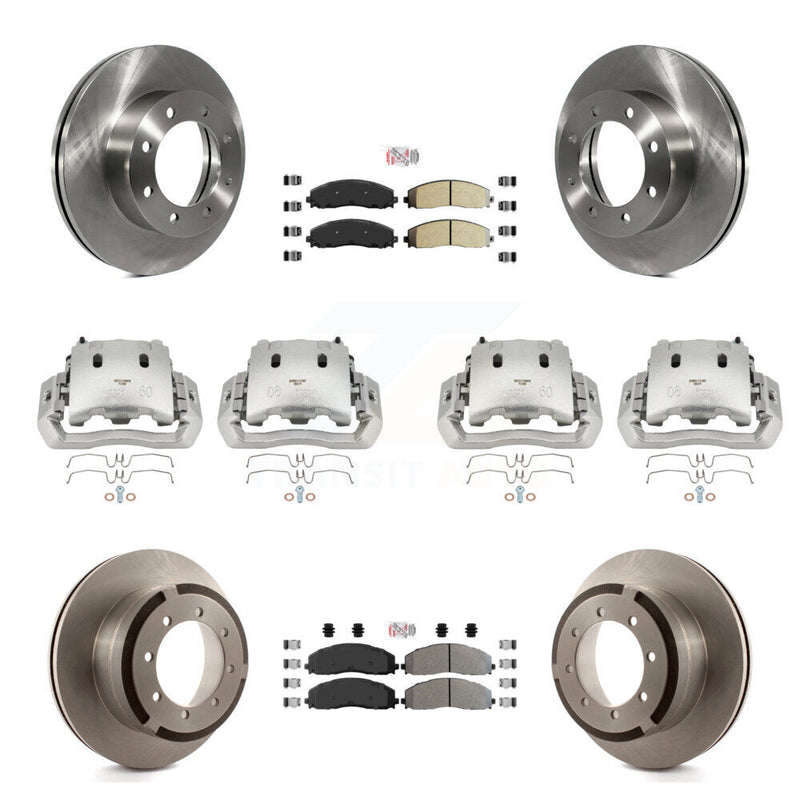 Transit Auto KC8-102947N Disc Brake Kit for 2013-2016 Ford F-450 Super Duty - Front and Rear product image