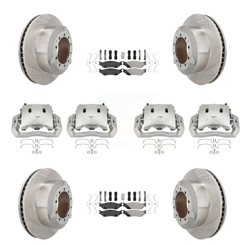 Transit Auto KC8-102948N Disc Brake Kit for 2010-2013 International TerraStar - Front and Rear product image