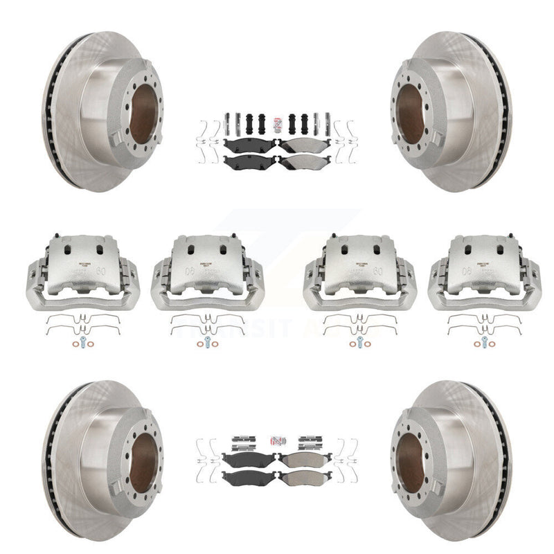 Transit Auto KC8-102949N Disc Brake Kit for 2010-2013 International TerraStar - Front and Rear product image
