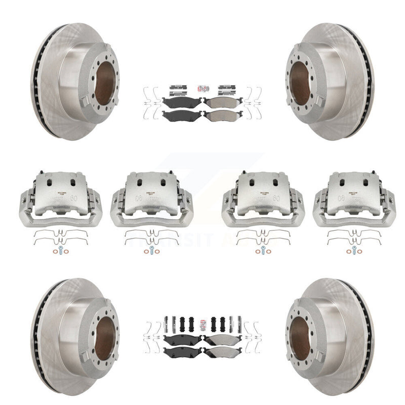 Transit Auto KC8-102950N Disc Brake Kit for 2010-2013 International TerraStar - Front and Rear product image