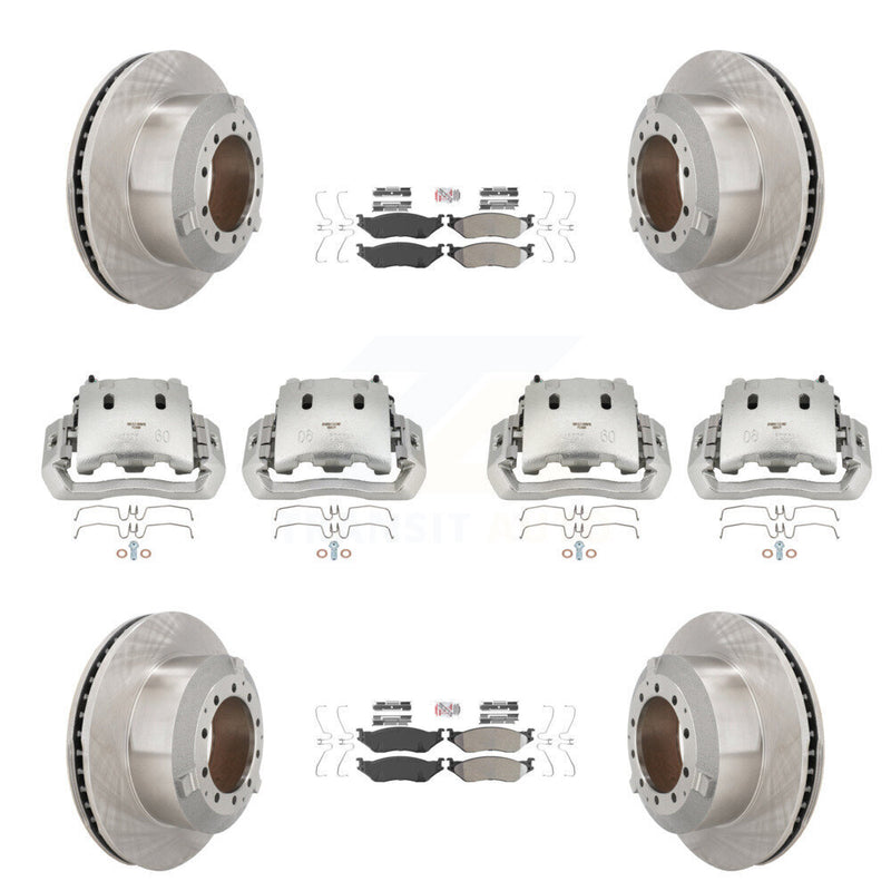 Transit Auto KC8-102951N Disc Brake Kit for 2010-2013 International TerraStar - Front and Rear product image