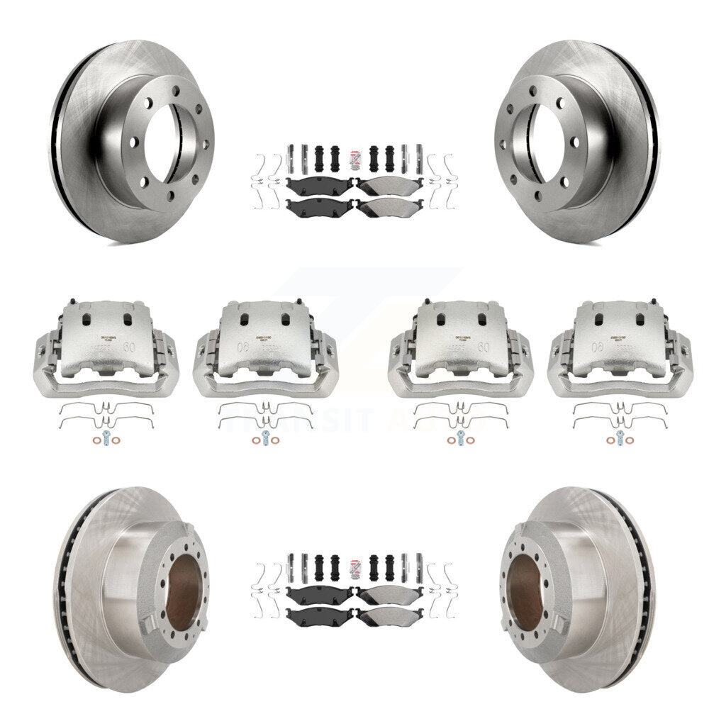Transit Auto KC8-102964N Disc Brake Kit for 2005-2009 Ford F-450 Super Duty - Front and Rear product image