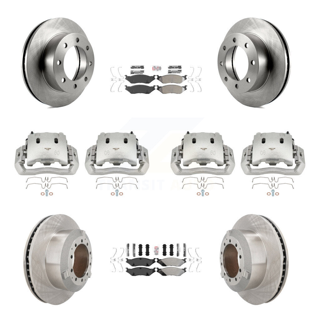 Transit Auto KC8-102966N Disc Brake Kit for 2005-2009 Ford F-450 Super Duty - Front and Rear product image