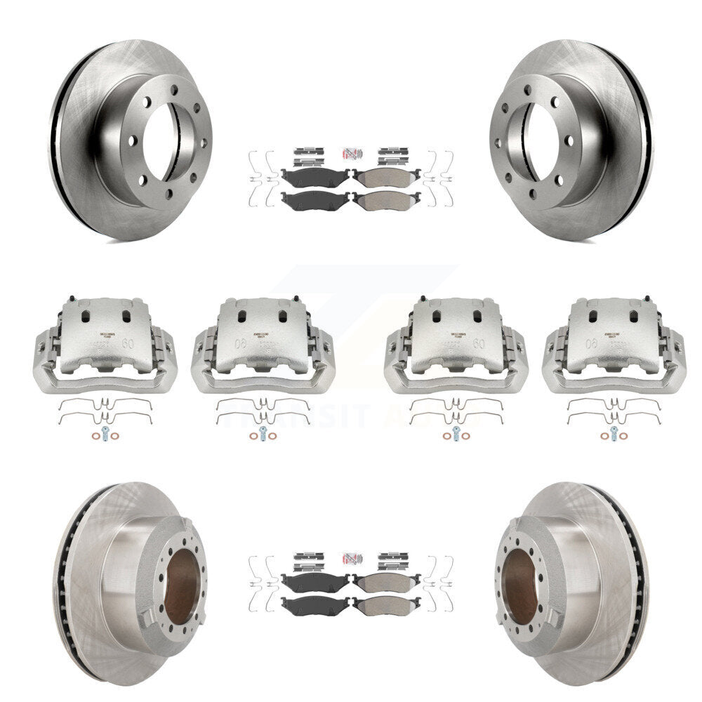 Transit Auto KC8-102967N Disc Brake Kit for 2005-2009 Ford F-450 Super Duty - Front and Rear product image