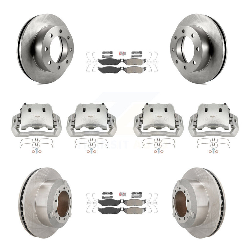 Transit Auto KC8-102967N Disc Brake Kit for 2005-2009 Ford F-450 Super Duty - Front and Rear product image
