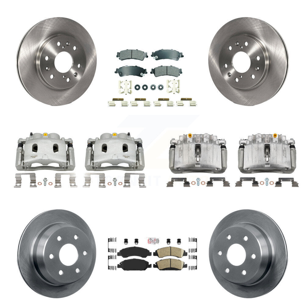 Transit Auto KC8-102978N Disc Brake Kit for 2007 Chevrolet Silverado 1500 Classic - Front and Rear product image