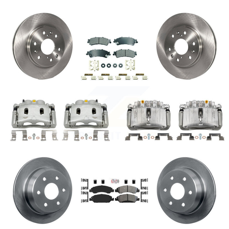 Transit Auto KC8-102980N Disc Brake Kit for 2007 Chevrolet Silverado 1500 Classic - Front and Rear product image