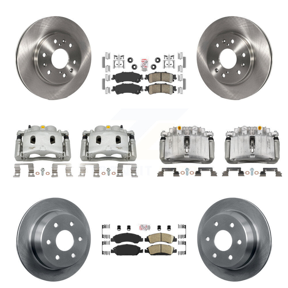 Transit Auto KC8-102981N Disc Brake Kit for 2007 Chevrolet Silverado 1500 Classic - Front and Rear product image
