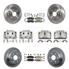 Transit Auto KC8-102981N Disc Brake Kit for 2007 Chevrolet Silverado 1500 Classic - Front and Rear product image