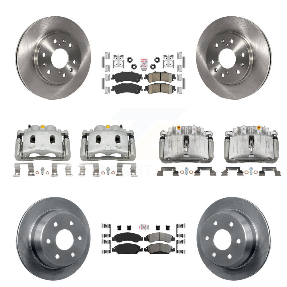 Transit Auto KC8-102983N Disc Brake Kit for 2007 Chevrolet Silverado 1500 Classic - Front and Rear product image