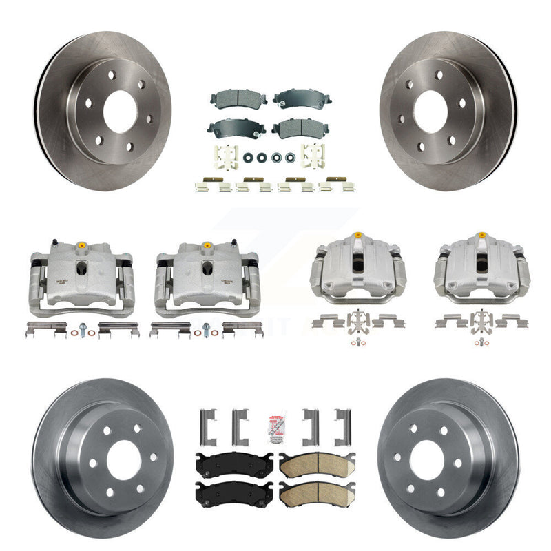 Transit Auto KC8-102986N Disc Brake Kit for 1999-2005 Chevrolet Astro, GMC Safari, Chevrolet Silverado 1500 & more - Front and Rear product image
