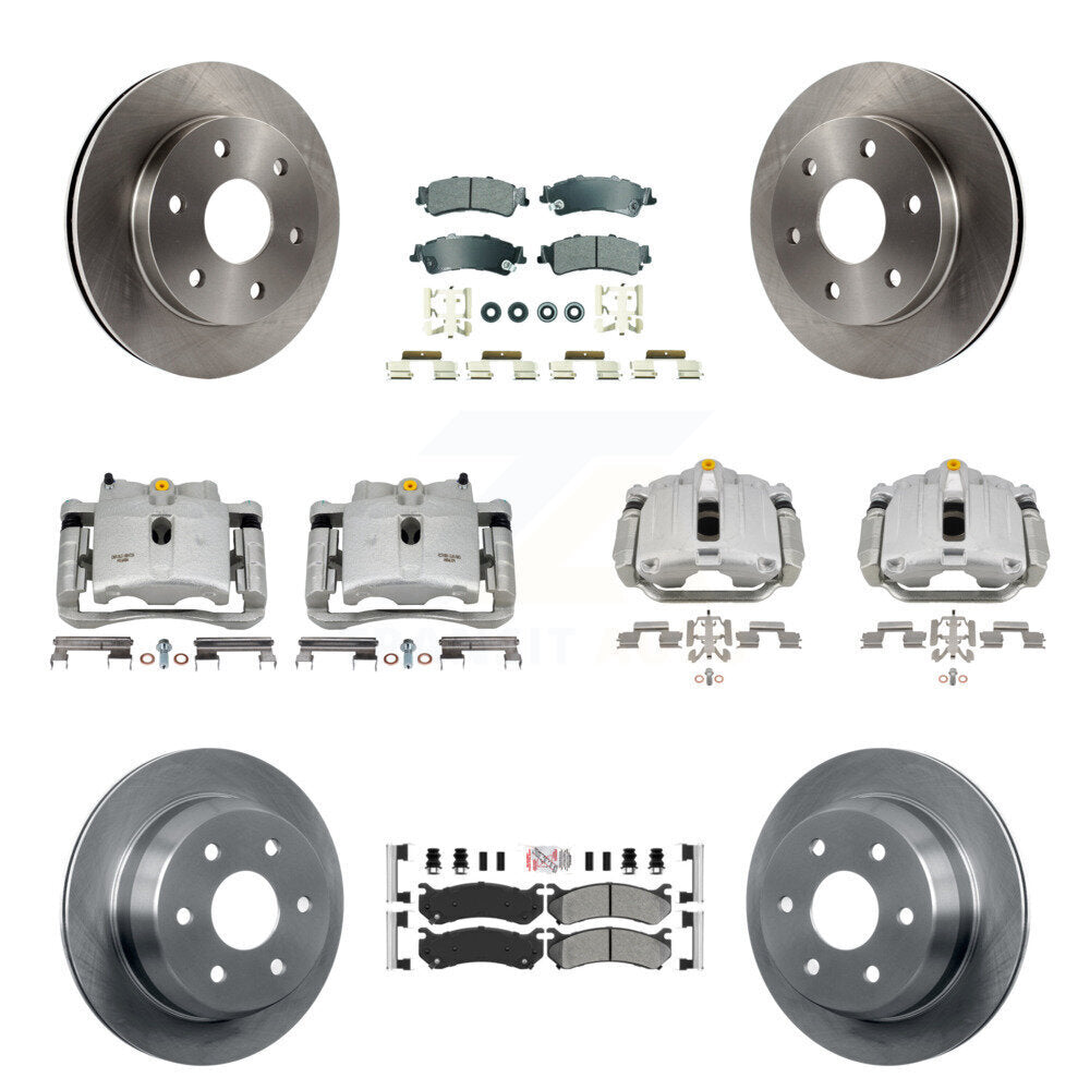 Transit Auto KC8-102987N Disc Brake Kit for 1999-2005 Chevrolet Astro, GMC Safari, Chevrolet Silverado 1500 & more - Front and Rear product image
