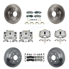 Transit Auto KC8-102987N Disc Brake Kit for 1999-2005 Chevrolet Astro, GMC Safari, Chevrolet Silverado 1500 & more - Front and Rear product image