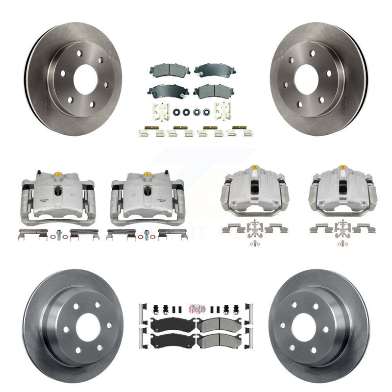 Transit Auto KC8-102987N Disc Brake Kit for 1999-2005 Chevrolet Astro, GMC Safari, Chevrolet Silverado 1500 & more - Front and Rear product image