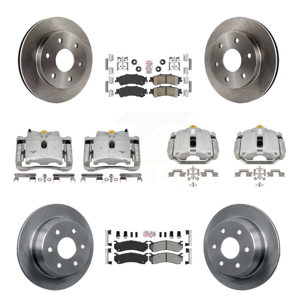 Transit Auto KC8-102989N Disc Brake Kit for 1999-2005 Chevrolet Astro, GMC Safari, Chevrolet Silverado 1500 & more - Front and Rear product image