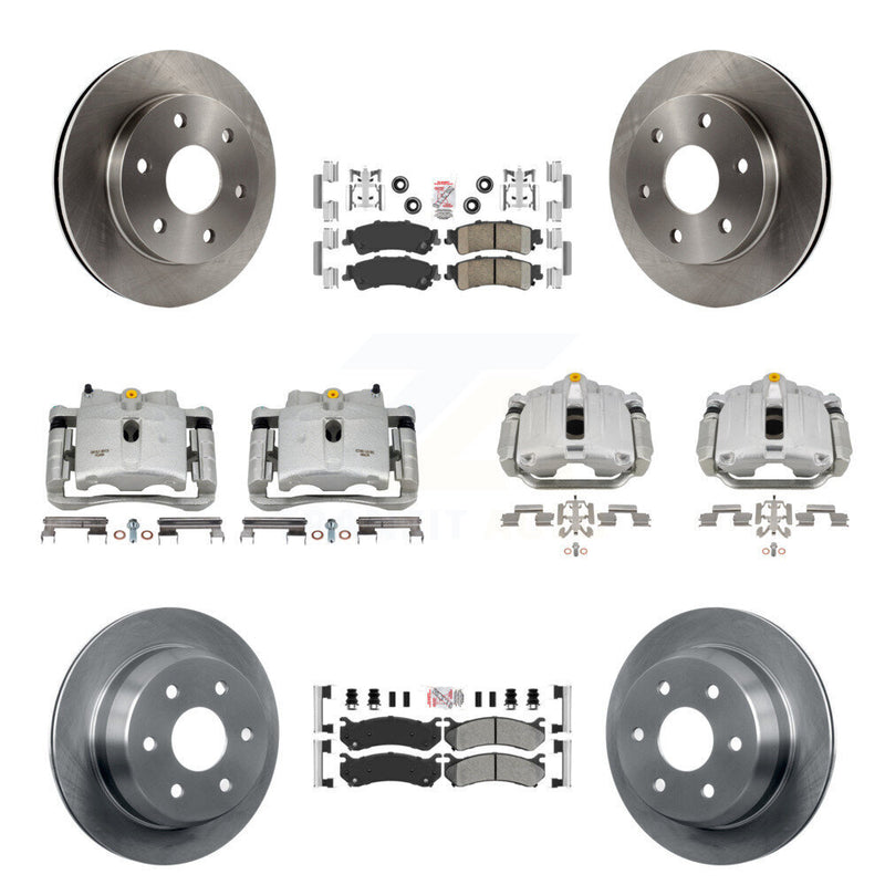 Transit Auto KC8-102989N Disc Brake Kit for 1999-2005 Chevrolet Astro, GMC Safari, Chevrolet Silverado 1500 & more - Front and Rear product image