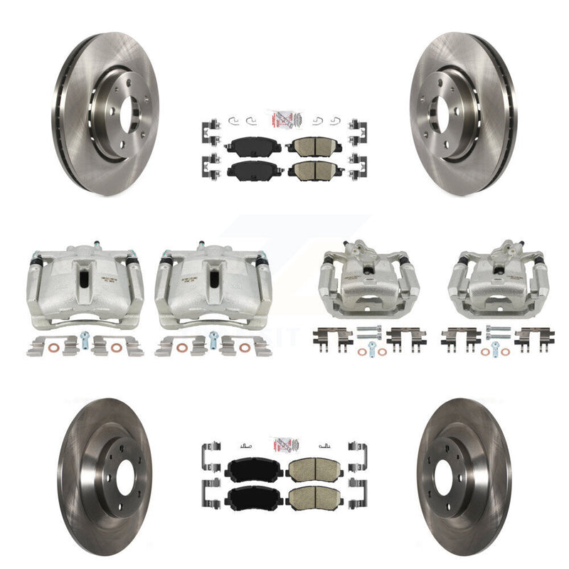 Transit Auto KC8-102996N Disc Brake Kit for 2016-2022 Mazda CX-5 - Front and Rear product image