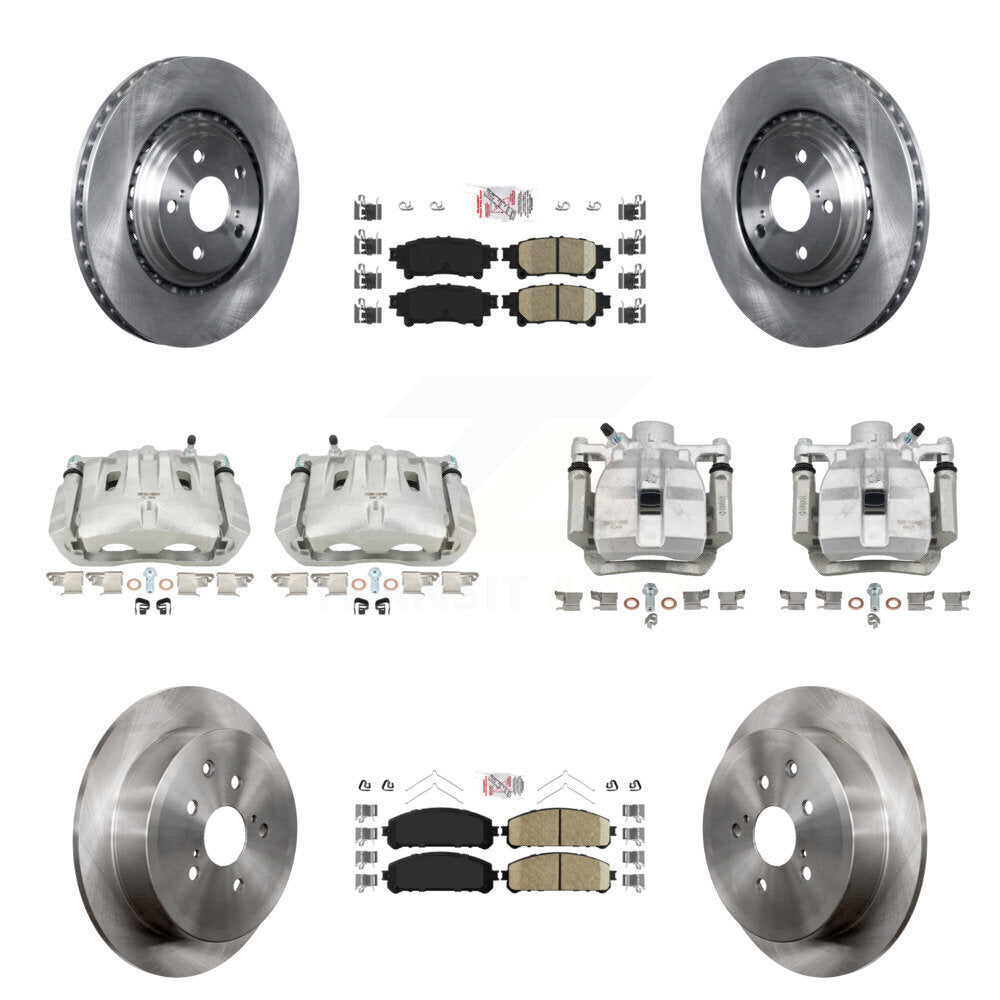 Transit Auto KC8-103009N Disc Brake Kit for 2010-2012 Toyota Sienna, Lexus RX350 - Front and Rear product image