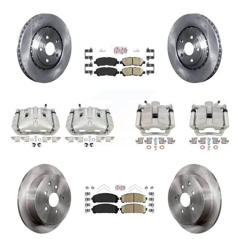 Transit Auto KC8-103023N Disc Brake Kit for 2014 Toyota Highlander - Front and Rear product image