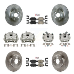 Transit Auto KC8-103026N Disc Brake Kit for 2017-2019 Chevrolet Cruze - Front and Rear product image