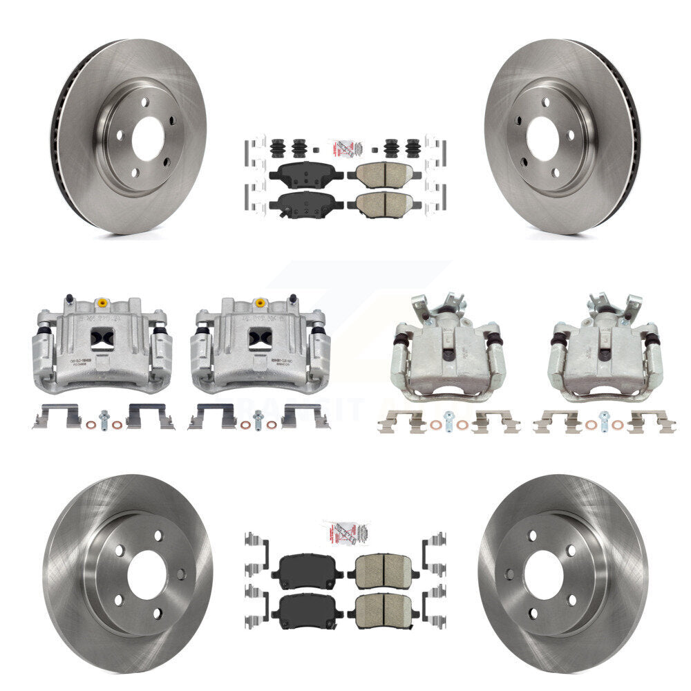 Transit Auto KC8-103027N Disc Brake Kit for 2005 Pontiac G6 - Front and Rear product image