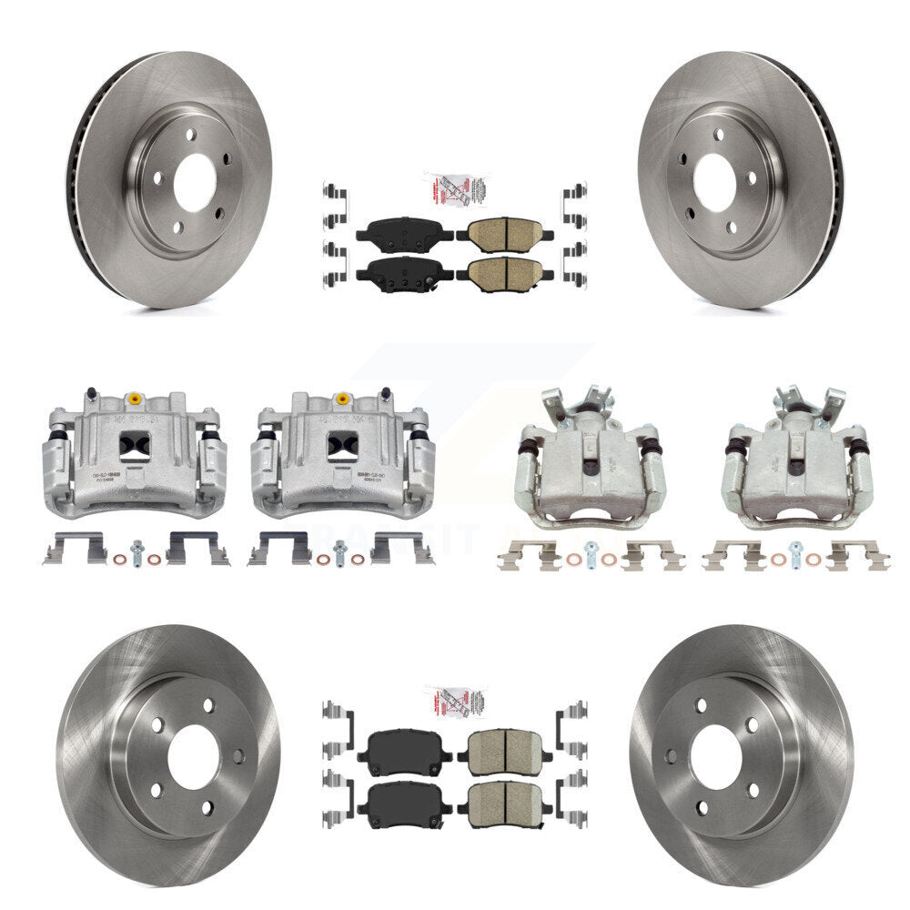 Transit Auto KC8-103028N Disc Brake Kit for 2005 Pontiac G6 - Front and Rear product image
