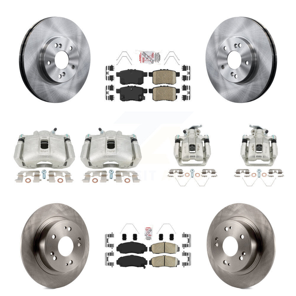 Transit Auto KC8-103029N Disc Brake Kit for 2008-2014 Honda Accord, Acura TSX - Front and Rear product image