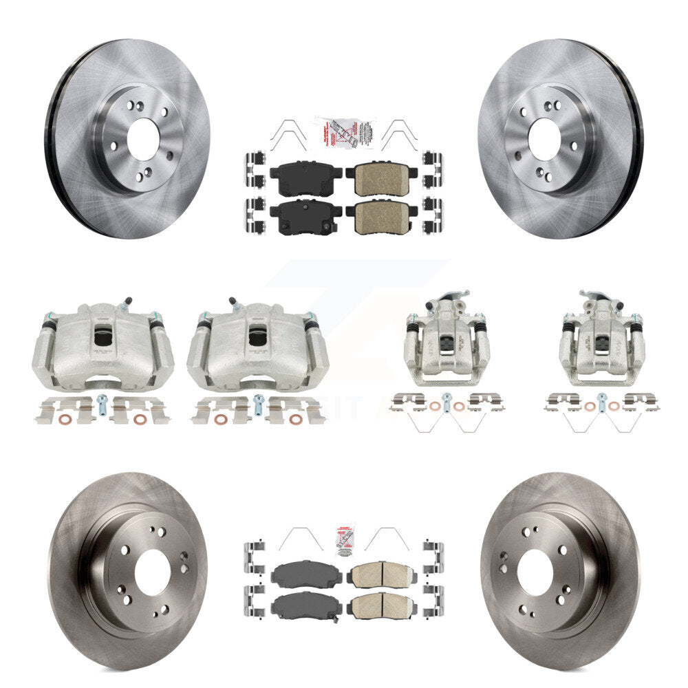 Transit Auto KC8-103030N Disc Brake Kit for 2008-2014 Honda Accord, Acura TSX - Front and Rear product image