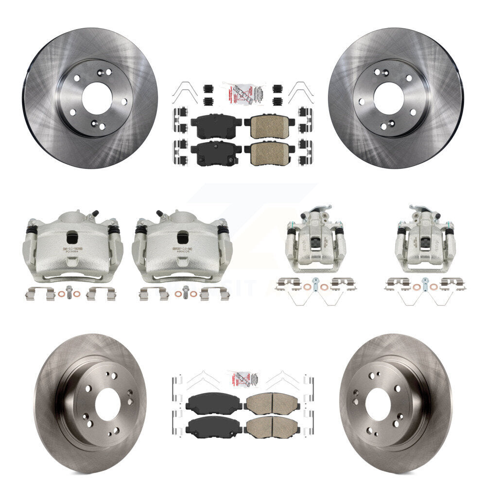 Transit Auto KC8-103035N Disc Brake Kit for 2008-2012 Honda Accord - Front and Rear product image
