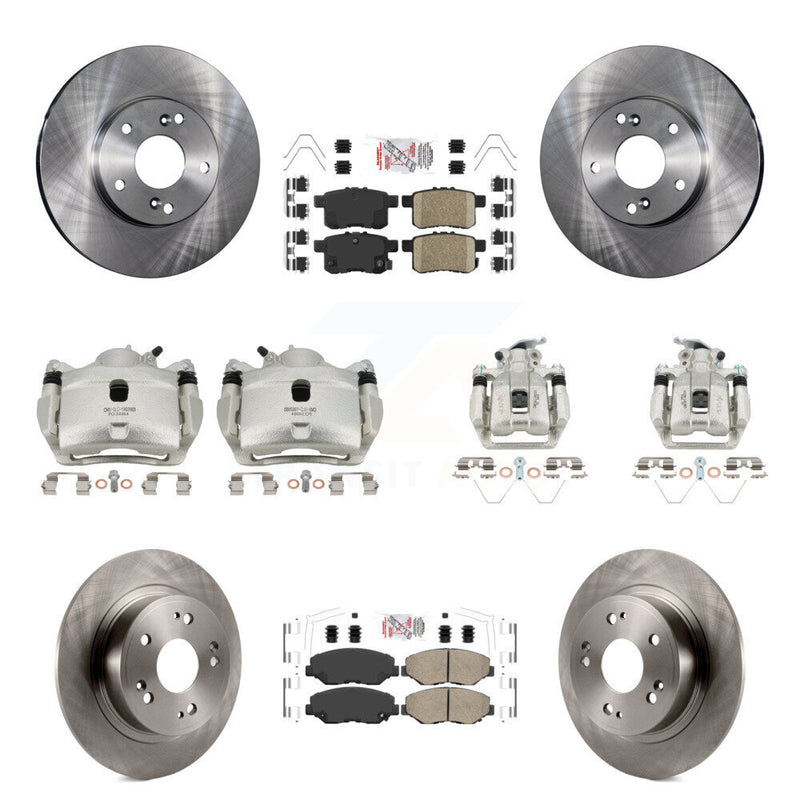 Transit Auto KC8-103036N Disc Brake Kit for 2008-2012 Honda Accord - Front and Rear product image