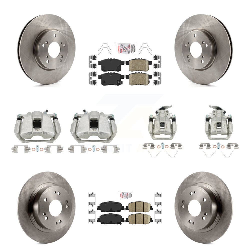 Transit Auto KC8-103037N Disc Brake Kit for 2013-2016 Honda Accord - Front and Rear product image