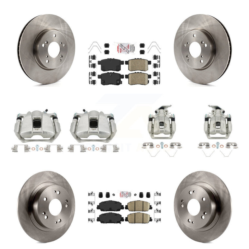 Transit Auto KC8-103040N Disc Brake Kit for 2013-2016 Honda Accord - Front and Rear product image