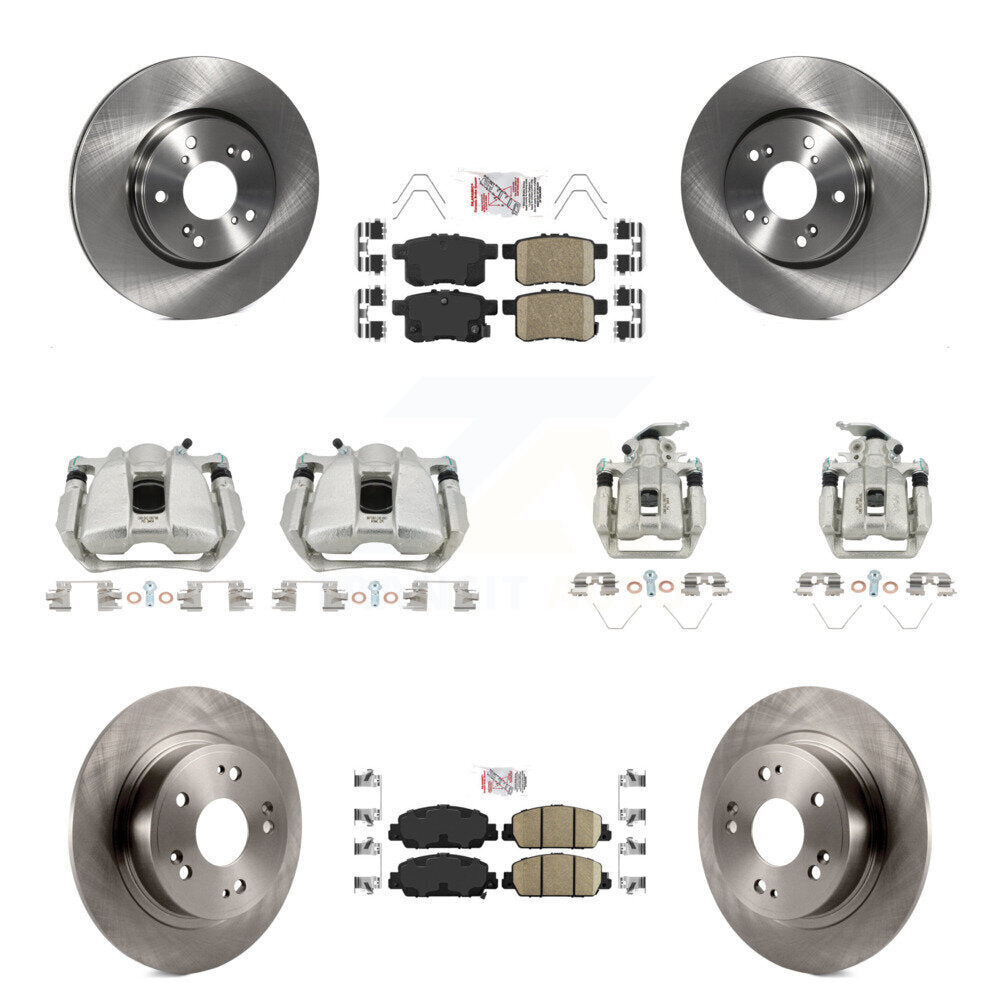 Transit Auto KC8-103041N Disc Brake Kit for 2013-2017 Honda Accord - Front and Rear product image