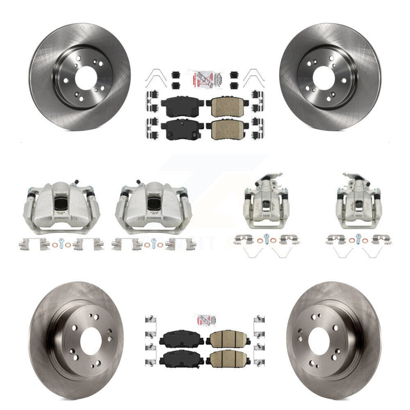 Transit Auto KC8-103043N Disc Brake Kit for 2013-2017 Honda Accord - Front and Rear product image