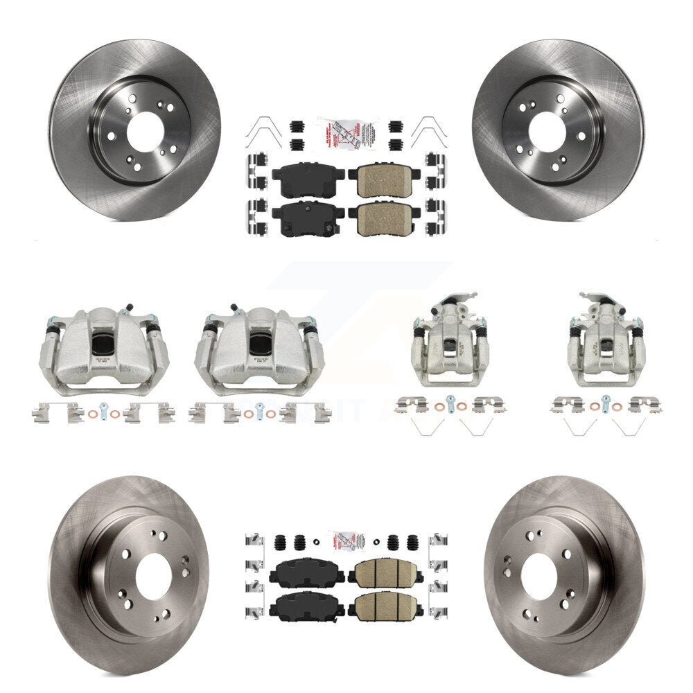 Transit Auto KC8-103044N Disc Brake Kit for 2013-2017 Honda Accord - Front and Rear product image