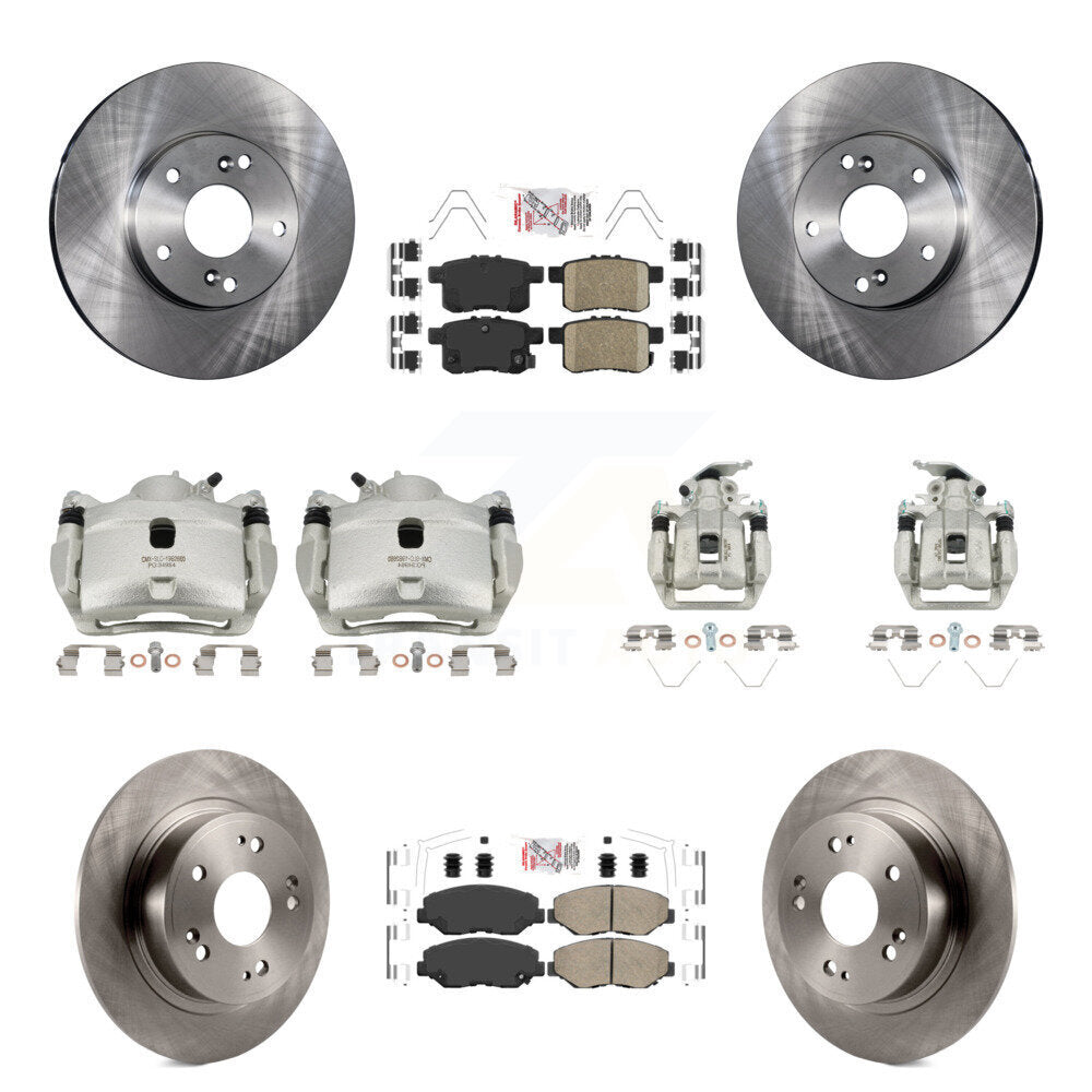 Transit Auto KC8-103046N Disc Brake Kit for 2013-2017 Honda Accord - Front and Rear product image